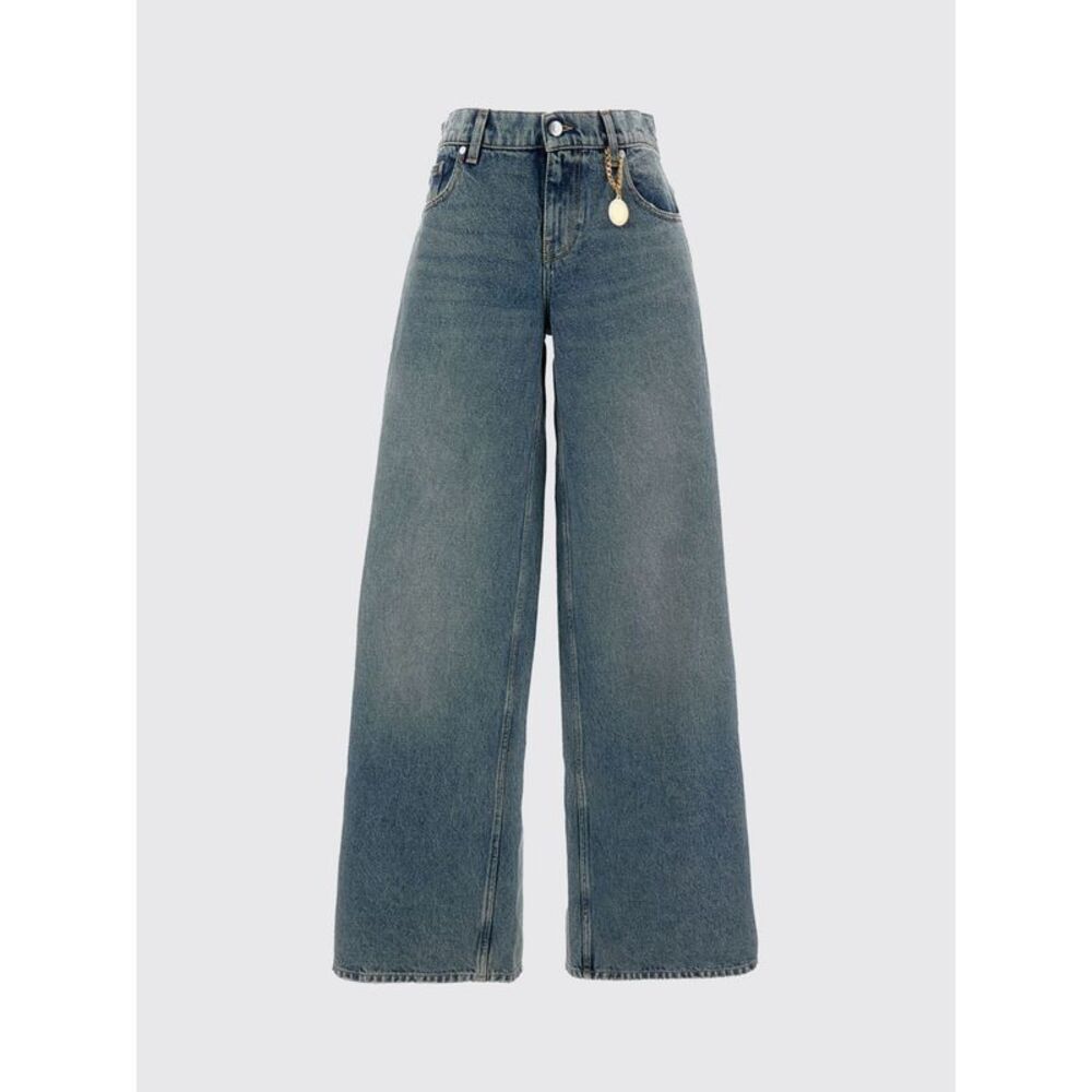 Stella Mccartney Jeans Woman Blue - Picture 2 of 4